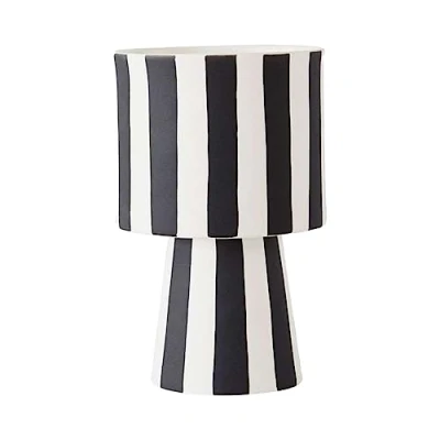 Imagen de OYOY 1101036 Otro Cerámico Negro, Blanco jarron Jarrones (Otro, Cerámico, Blanco, Mesa, Interior, 100 mm)