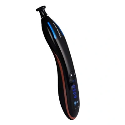 Imagen de Tratamiento acné Dispositivo terapia piel eliminación cicatrices profesional Plasma Shrink Poros Laser Pen USB Facial Lifting Reafirmante Máquina para blanquear suave, Negro