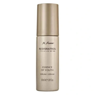 Imagen de M. Asam RESVERATROL PREMIUM NT50 Essence of Youth Serum (30 ml) Sérum antiedad con suero y esencia hialurónica, reafirma la piel, preserva el brillo juvenil, cuidado facial intenso