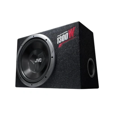 Imagen de JVC CS BW120 Equipo de Subwoofer 300 mm Caja Tamaño Compacto y Fácil Instalación. Potencia Pico 1300 W Nominal 150 W.