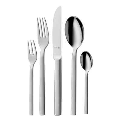 Imagen de WMF Lyric Cubertería 66 Piezas, Acero Inoxidable Mate, 49x39x10 cm