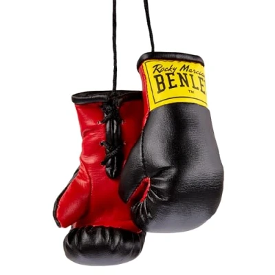 Imagen de BENLEE Rocky Marciano Mini Gloves Guantes de Boxeo en Miniatura, Unisex Adulto, Negro, Talla única