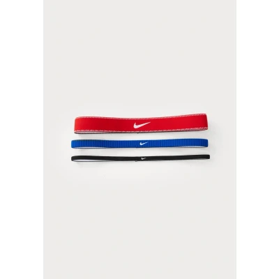 Imagen de Nike Performance FLEX Classic Mixed Width Headbands 3 PACK Otros accesorios, Mujer, Talla: One Size, Game royal/university red/white