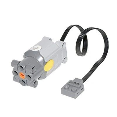 Imagen de Lego Power Funciones Servo Motor Partes, Motores Compatible para la Serie Tecnológica 88003,Eléctrico Juguete Automotor