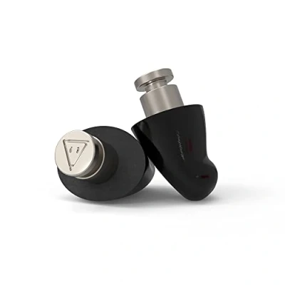 Imagen de Flare Earshade Pro Tapones para los oídos Bloquean el sonido Titanio aeroespacial y espuma viscoelástica súper suave Negro