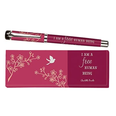 Imagen de Moses libri_x Bolígrafo de tinta Jane Austen con mina intercambiable en una caja regalo
