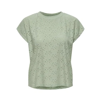 Imagen de ONLY Onlsmilla NOOS Camiseta estampada, Mujer, Talla: XL, Frosty green