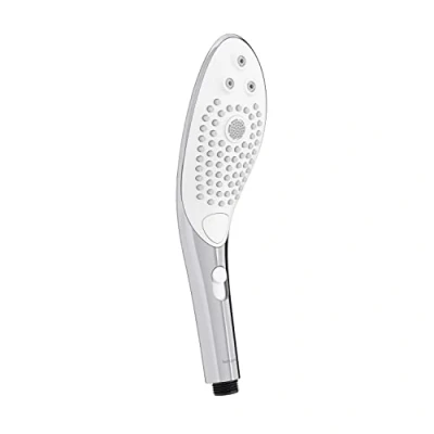Imagen de Womanizer Wave Alcachofa de ducha 2 en 1 Masajeador con chorros agua especiales 3 patrones diferentes Multifuncional masaje Cromo