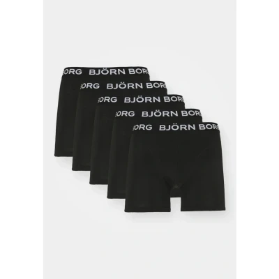 Imagen de Björn Borg Essential Boxer 5 PACK Culotte, Hombre, Talla: Large, Black