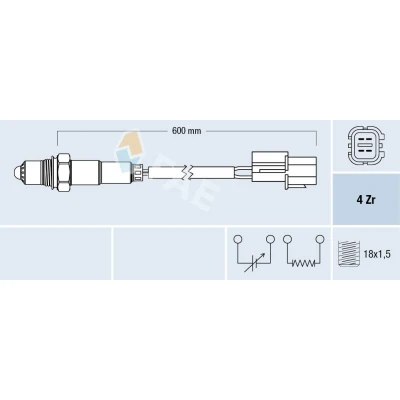 Imagen de Sonda lambda FAE 77477