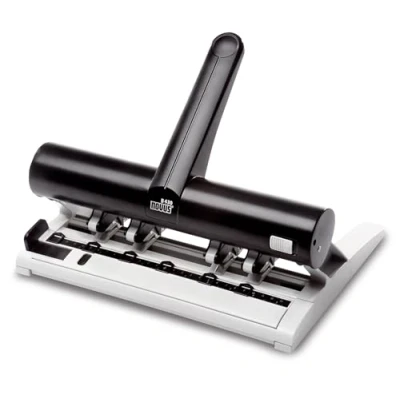 Imagen de Novus Perforadora B 430, metal, variable, 4 segmentos de punzón