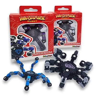 Imagen de #sbabam, NinjaFlex, Robot Transformer, Juegos Ninja para Niños, Bolsas de Juego Quioscos, Juguete Pack 3 Piezas, Regalo Niño Juguetes Ninja, a Partir años