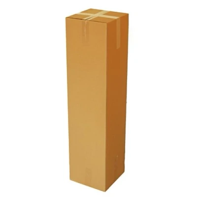 Imagen de HaGa® Caja de cartón plegable para envío, material embalaje, 30 x 120 cm, 5 unidades