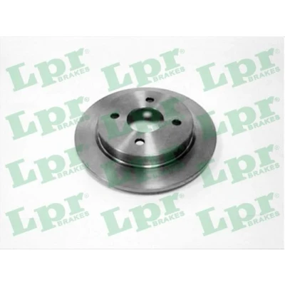 Imagen de LPR F1161P Disco de freno 253 10 4 macizo FORD: Focus Mk1 Hatchback, FIESTA 5, Familiar