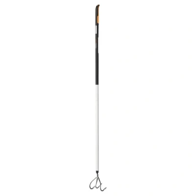 Imagen de Fiskars Cultivador con 3 púas, Para preparación del lecho, Negro/Naranja, Acero inoxidable/Plástico/Aluminio, 1027040