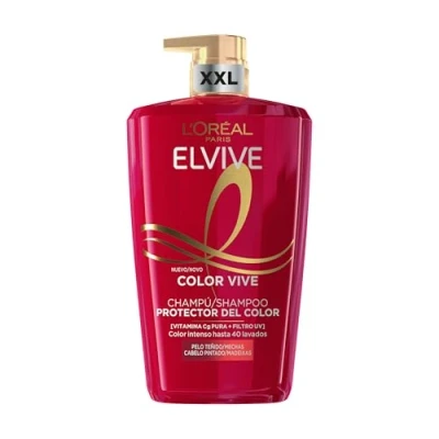 Imagen de L’ORÉAL PARIS Elvive Color Vive Champú Protector para el pelo teñido 1L