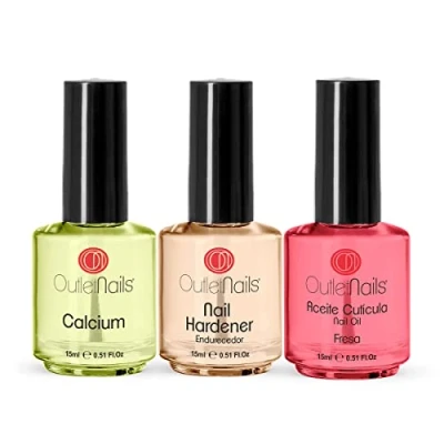 Imagen de Pack Calcium15ml + 1 Aceite de Cutícula 15ml Endurecedor para uñas/uñas acrilicas/sin acidos/Primer uñas acrílicas/Primer esculpidas