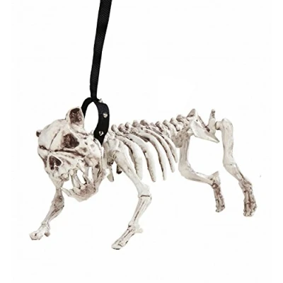 Imagen de WIDMANN Perro Esqueleto con Correa Halloween , color/modelo surtido