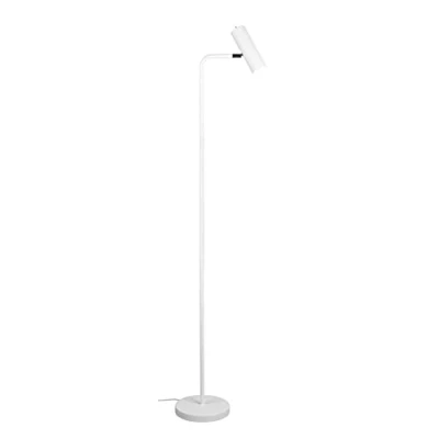 Imagen de Trio, Lámpara de pie, Marley 1xGU10, max.5,0 W Cuerpo: Metal, estera blanca A:23,0cm, A:151,0cm, P:39,0cm Interruptor,IP20,Sin bombilla