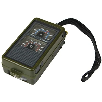 Imagen de Tactical 10 Function Military Style Compass with Thermometer, Hygrometer and Spirit Level by Mil Tec