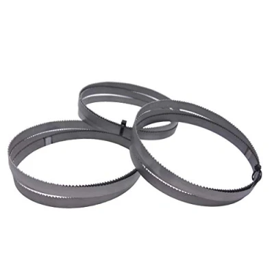 Imagen de SMI Juego de 3 cintas sierra bimetal M 42, dimensiones 1440 x 13 0,65 mm, 8/12 ZpZ, por ejemplo para FEMI NG120XL, ABSNG120, 784 XL, 784, Berg &amp; Schmid TBS 102, Alfra, Flott, Metallkraft