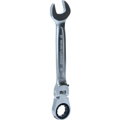Imagen de KS Tools 503.4816 E Llave combinada de carraca articulada GEARplus, bloqueable, 16 mm, colgador