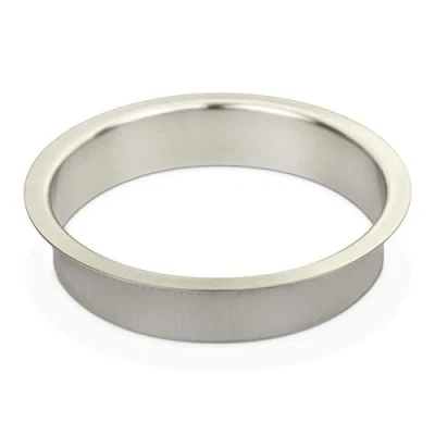 Imagen de SO TECH® aro basura Ojillos para Acero Fino Cepillado Ø 210 mm Altura 41,5 pasante encimera o Lavabos