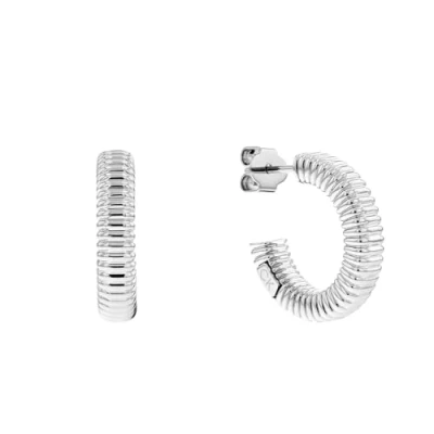 Imagen de Calvin Klein Pendientes de aro para Mujer Colección PLAYFUL REPETITION 35000031