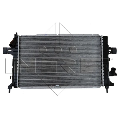 Imagen de NRF EASY FIT 53447 Radiador, refrigeración del motor Aluminio 599 368 26 con piezas de montaje Aletas soldadas OPEL: Astra H GTC