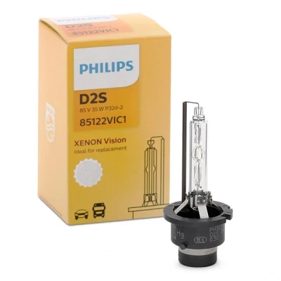 Imagen de Lámpara, faro principal Xenon HID WS PHILIPS D2S Vision 85V, 85/35W
