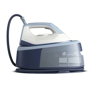 Imagen de Philips Generador de vapor serie 3000, Hasta un 25% menos tiempo planchado*, Rápido y potente,Compacto práctico,Fácil seguro, Deep Azur (PSG3000/20)