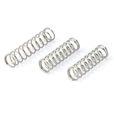 Imagen de Resortes De Compresión, 0.5mm x 10mm 45mm, Diámetro del cable, OD, 45mm Longitud libre, Acero Inoxidable 304, 10 Piezas