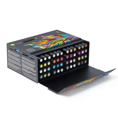 Imagen de Winsor &amp; Newton Promarker Set de 48 rotuladores, colores surtidos