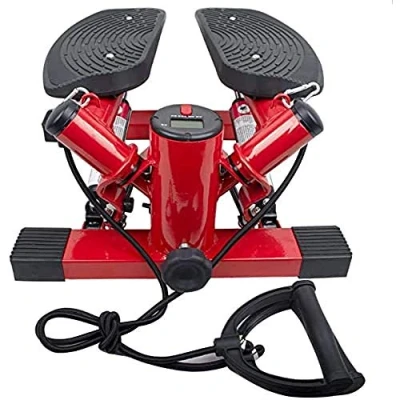 Imagen de FFitness Swing Stepper with Rope, Adultos Unisex, Rojo, Media
