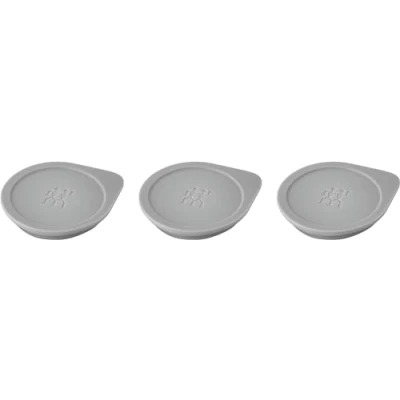 Imagen de ZWILLING FRESH &amp; SAVE CUBE Juego de posicionadores etiquetas, Accesorio 3 piezas para etiquetas NFC inteligentes, Reutilizable, Gris