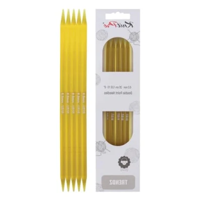 Imagen de Knit Pro KP51025 Agujas de Doble Punta (20 cm x 6 mm), Multicolor