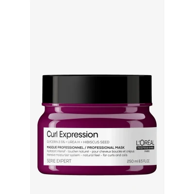 Imagen de L’Oréal Professionnel, Mascarilla Hidratante Intensiva, Para Cualquier Tipo De Rizos &amp; Ondas, Curl Expression, SERIE EXPERT, 250 ml