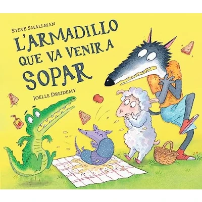 Imagen de L&#039;armadillo que va venir a sopar (L&#039;ovelleta sopar) (Contes infantils)