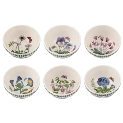 Imagen de Portmeirion Botanic Garden Cuenco apilable (14 cm, 6 unidades), diseño de sopa