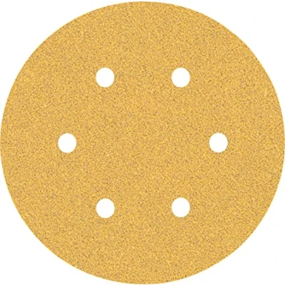Imagen de Bosch Professional 50 x Lijas Expert C470 con 6 agujeros, para Madera dura, Pintura sobre madera, 150 mm, Grano 60, Accesorios Lijadora excéntrica