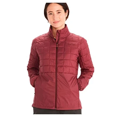 Imagen de Marmot Mujer Wm&#039;s Echo Featherless Hybrid, chaqueta de senderismo con aislamiento, funcional repelente al agua, acolchada forro, a prueba viento, Port Royal, XS