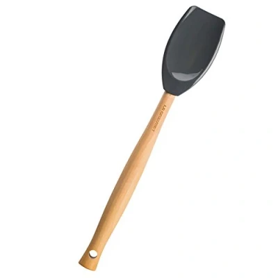 Imagen de Le Creuset Espátula/cuchara de cocina Craft, 29 cm, Silicona, Flint, 93010603444000