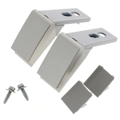 Imagen de Kit de reparación fijación mango acero inoxidable para frigorífico Liebherr 9590180