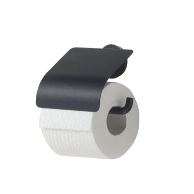 Imagen de Tiger Urban Portarrollos con tapa Negro