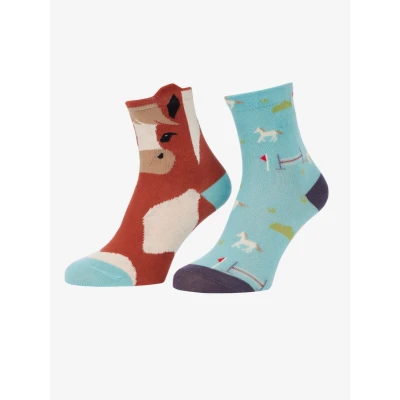 Imagen de LeMieux SS25 Sokken Mini Character Set van 2