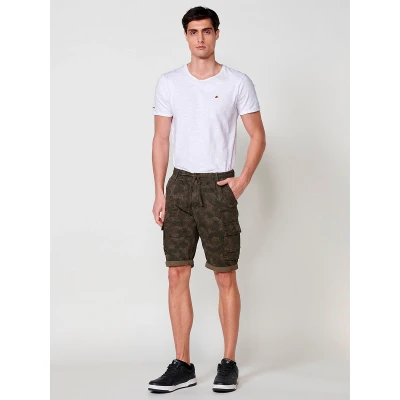 Imagen de Koroshi Bermuda Shorts, Hombre, Talla: 30, Verde green