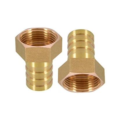 Imagen de Candeon 2 uds, 1 Pulgada, púa de Manguera latón, Accesorios jardín, Conector, Adaptador a Rosca Hembra NPT, sin Fugas(25mm)