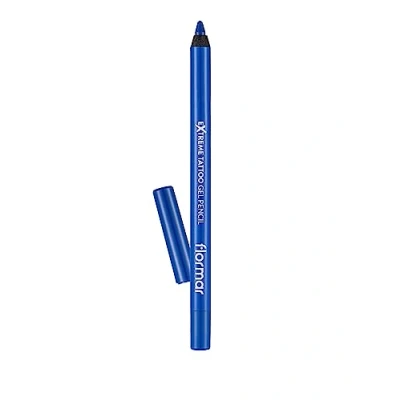 Imagen de Flormar Delineador en gel efecto tatuaje con glitter Lápiz de ojo resistente al agua Alta pigmentación, larga duración, waterproof Eyeliner para maquillaje ojos, 012 Blue Dream