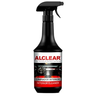 Imagen de ALCLEAR 721IR Limpiador de interior coche con efecto profundo para cabina, tapicería, cuero, interior, cuidado del salpicadero, 1.000 ml