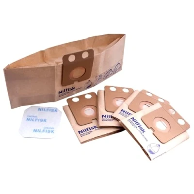 Imagen de nilfisk Bolsa para aspiradora backuum 5 piezas + filtro 22198000